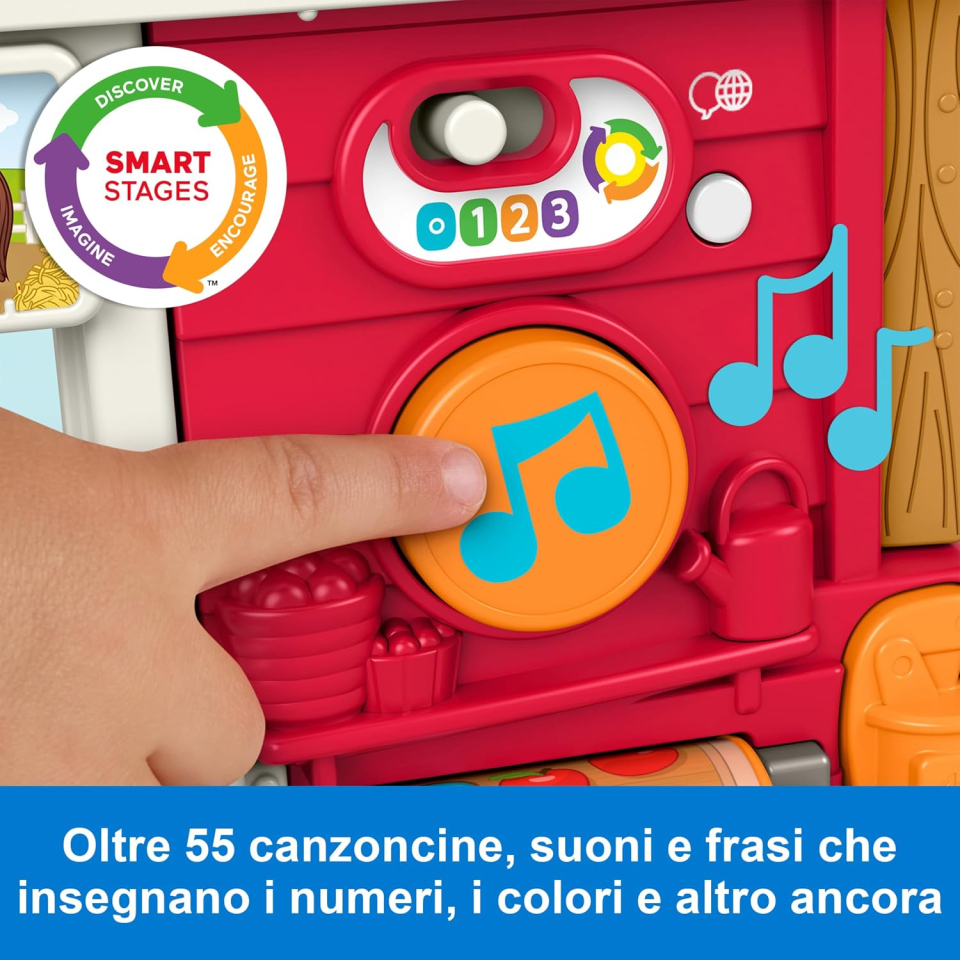 Fisher-Price Little People Fattoria Animali Felici playset