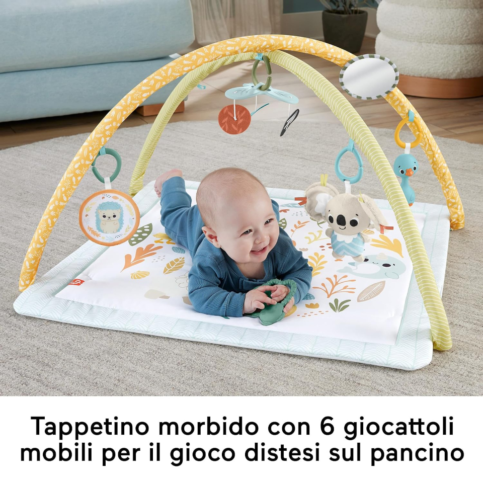Fisher-Price palestrina multisensoriale neonato con 6 giochi