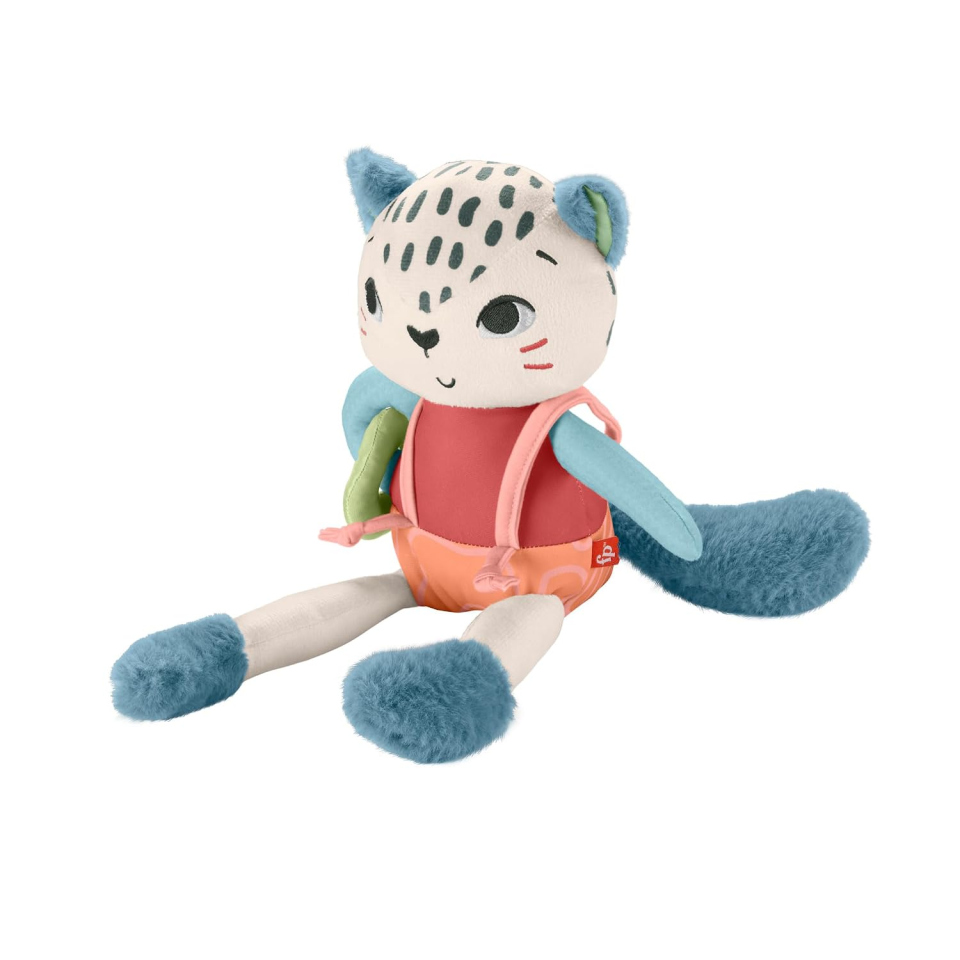 Fisher-Price Amici del Pianeta peluche Leopardino dai 3 mesi