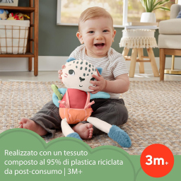 Fisher-Price Amici del Pianeta peluche Leopardino dai 3 mesi