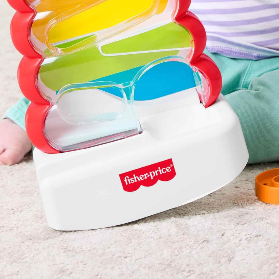 Fisher-Price Piramide 5 Anelli dondolante con labirinto