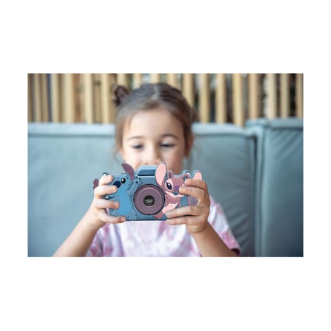 Lexibook Fotocamera Digitale 4 in 1 Disney Stitch per Bambini