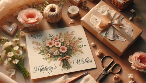 Biglietto di Auguri con Frasi per la Festa della Mamma