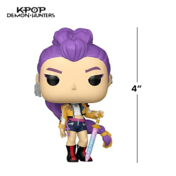 Funko Pop Rumi – KPop Demon Hunters Figura in Vinile