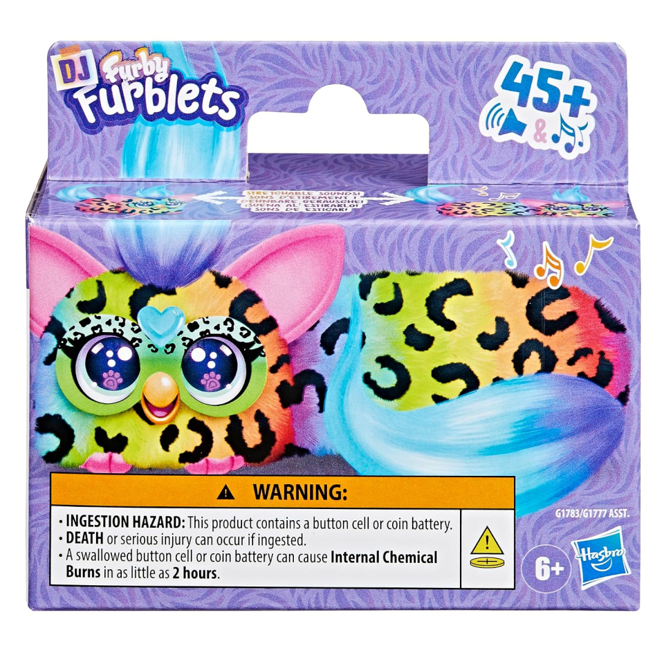 Furby DJ Furblets peluche elettronico Rain-Bow-Kat