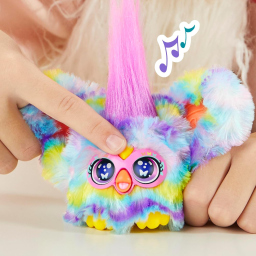 Furby Furblets peluche Swee-Dee con due clip portachiavi