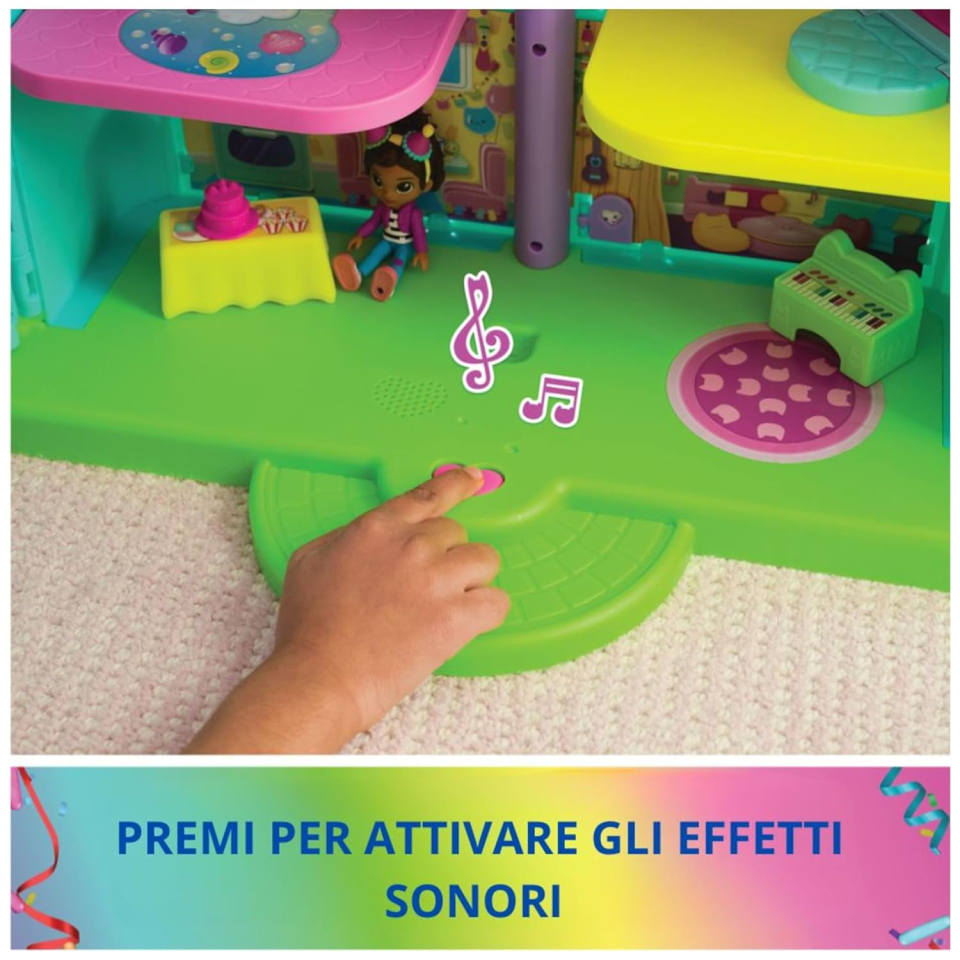 Gabby's Dollhouse casa delle bambole Festa dai 3 anni