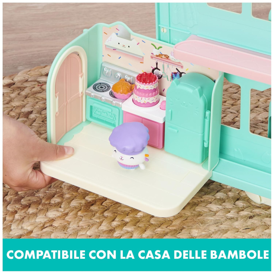 Spin Master Gabby's Dollhouse playset Cucina di Dolcetto