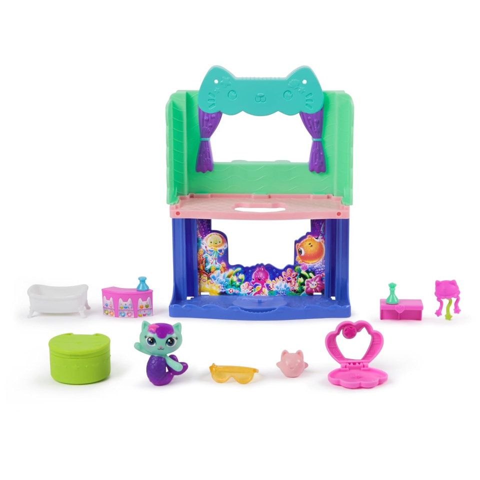 Gabby's Dollhouse playset bagno di Siregatta, 10 pezzi