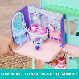 Gabby's Dollhouse playset Siregatta con sala da bagno