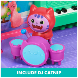 Gabby's Dollhouse stanza musicale con Daniel James Catnip