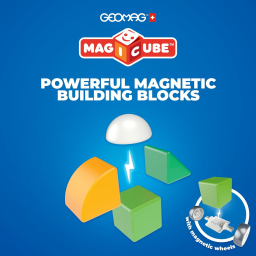 Geomag Magicube blocchi magnetici da 1 anno