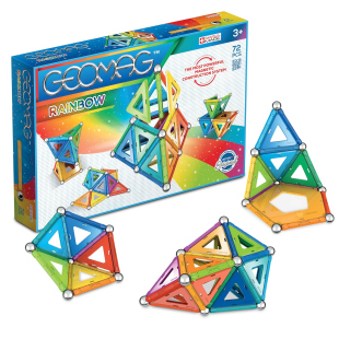 Geomag Rainbow costruzioni magnetiche da 72 pezzi