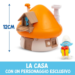 Giochi Preziosi Puffi casetta Puffo Burlone con adesivi