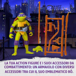 Giochi Preziosi Donatello action figure Caos Mutante 12 cm