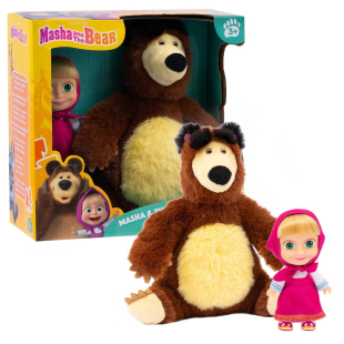 Giochi Preziosi Masha e Orso bambolotti da 3 anni