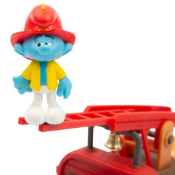 Giochi Preziosi Puffi camion dei pompieri con Puffo Zuccone