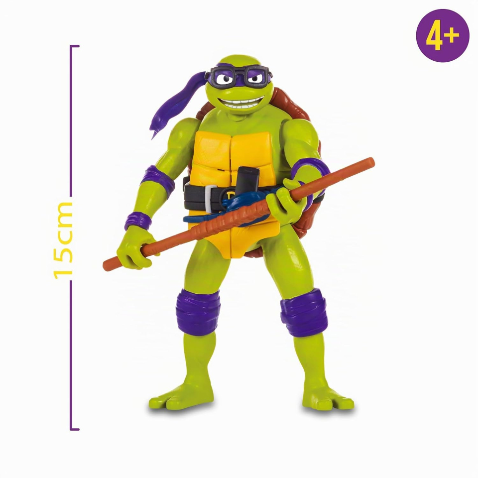 Giochi Preziosi Tartarughe Ninja Donatello action figure 15 cm