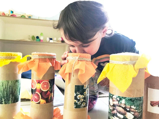 Giochi sensoriali legati all'olfatto