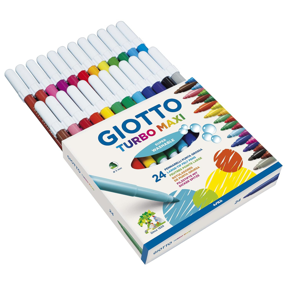Giotto Turbo Maxi pennarelli a punta larga