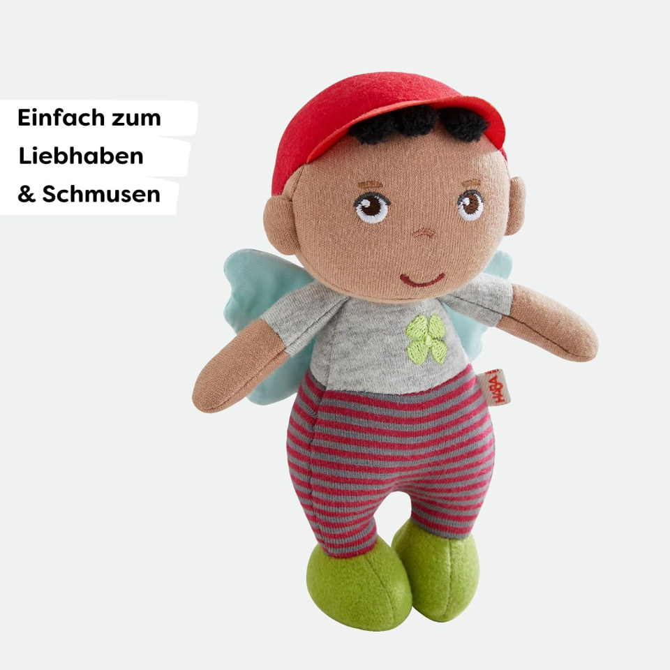 HABA Angelo Custode Oskar – Peluche Morbido 15 cm per Neonati