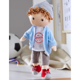 HABA Arne – Bambola di Stoffa 30 cm per Bambini dai 18 Mesi