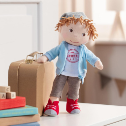 HABA Arne – Bambola di Stoffa 30 cm per Bambini dai 18 Mesi
