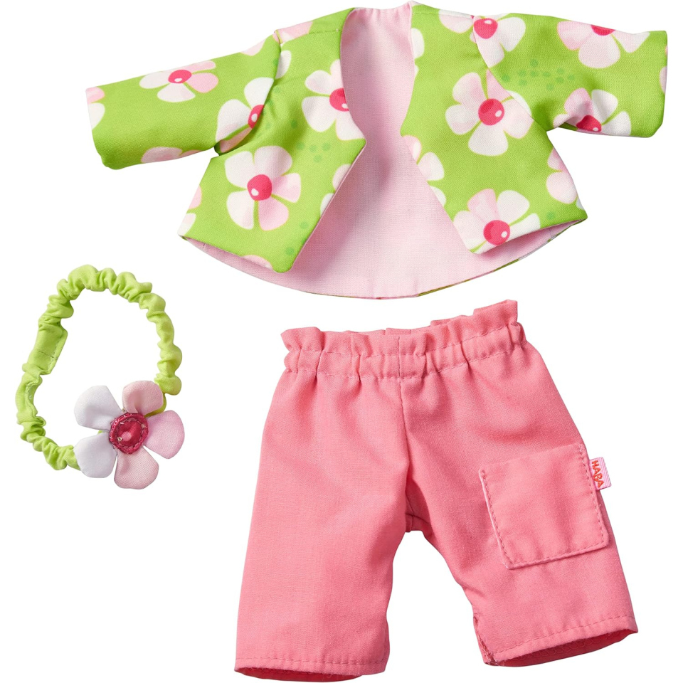 HABA Blumenzauber – Set Vestiti per Bambole 30 cm
