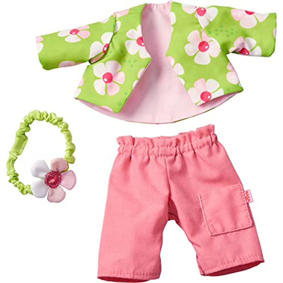 HABA Blumenzauber – Set Vestiti per Bambole 30 cm