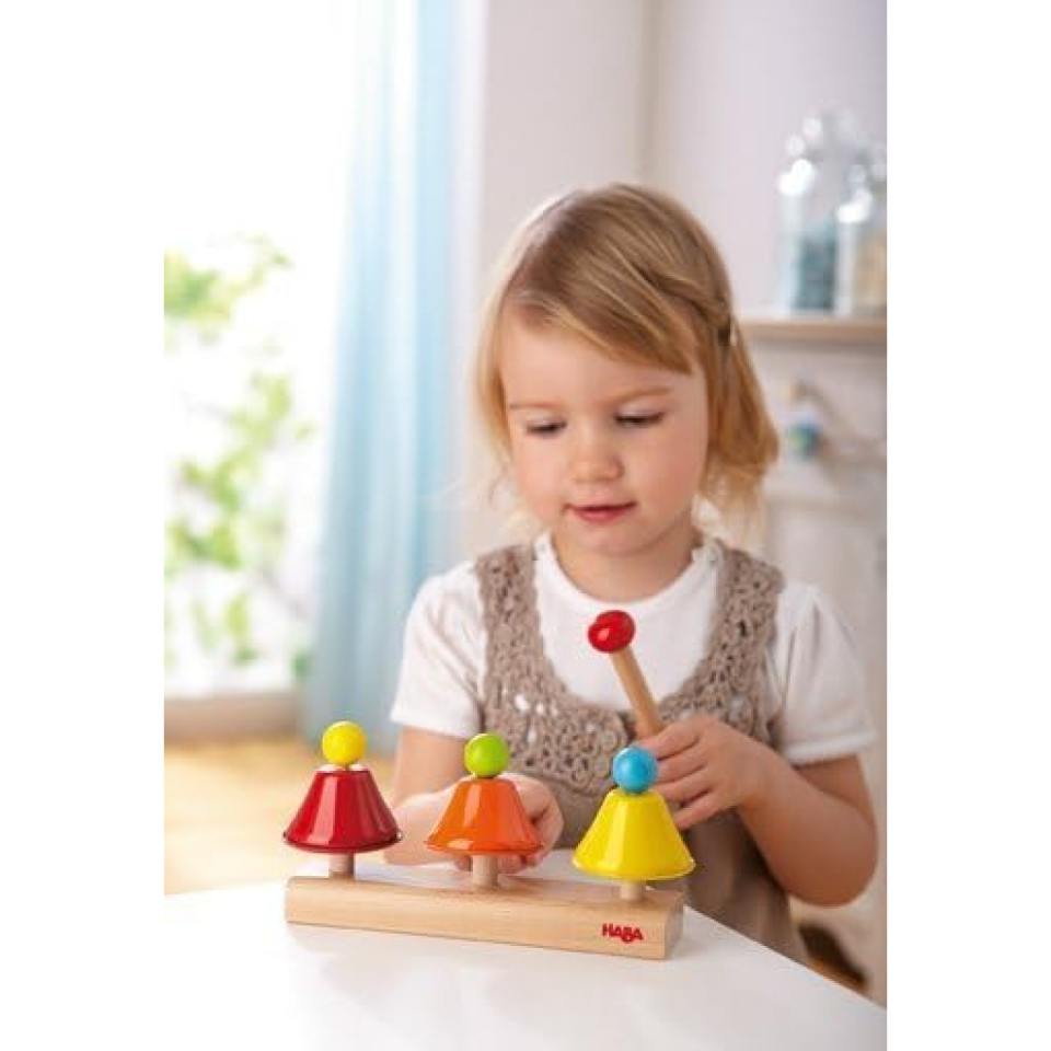 Haba Campanelle in Legno – Gioco Musicale per Bambini dai 2 Anni