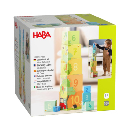 HABA Cubi Impilabili Mein Zuhause – Set 10 Pezzi dai 12 Mesi