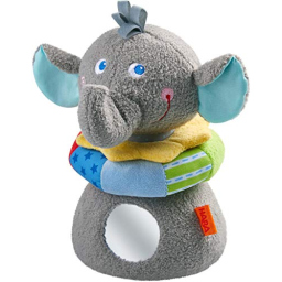 HABA Elefante Eric – Peluche Impilabile con Effetti Sonori