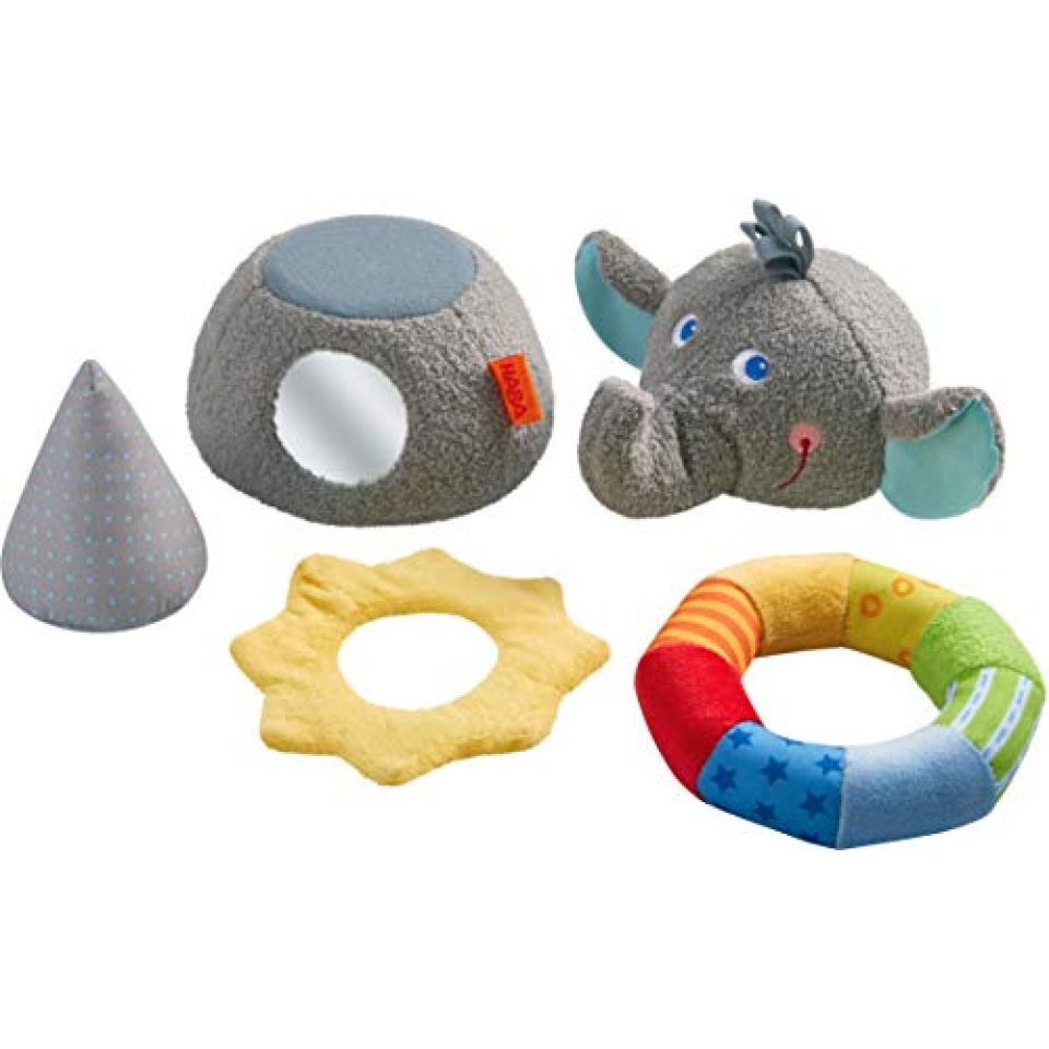 HABA Elefante Eric – Peluche Impilabile con Effetti Sonori