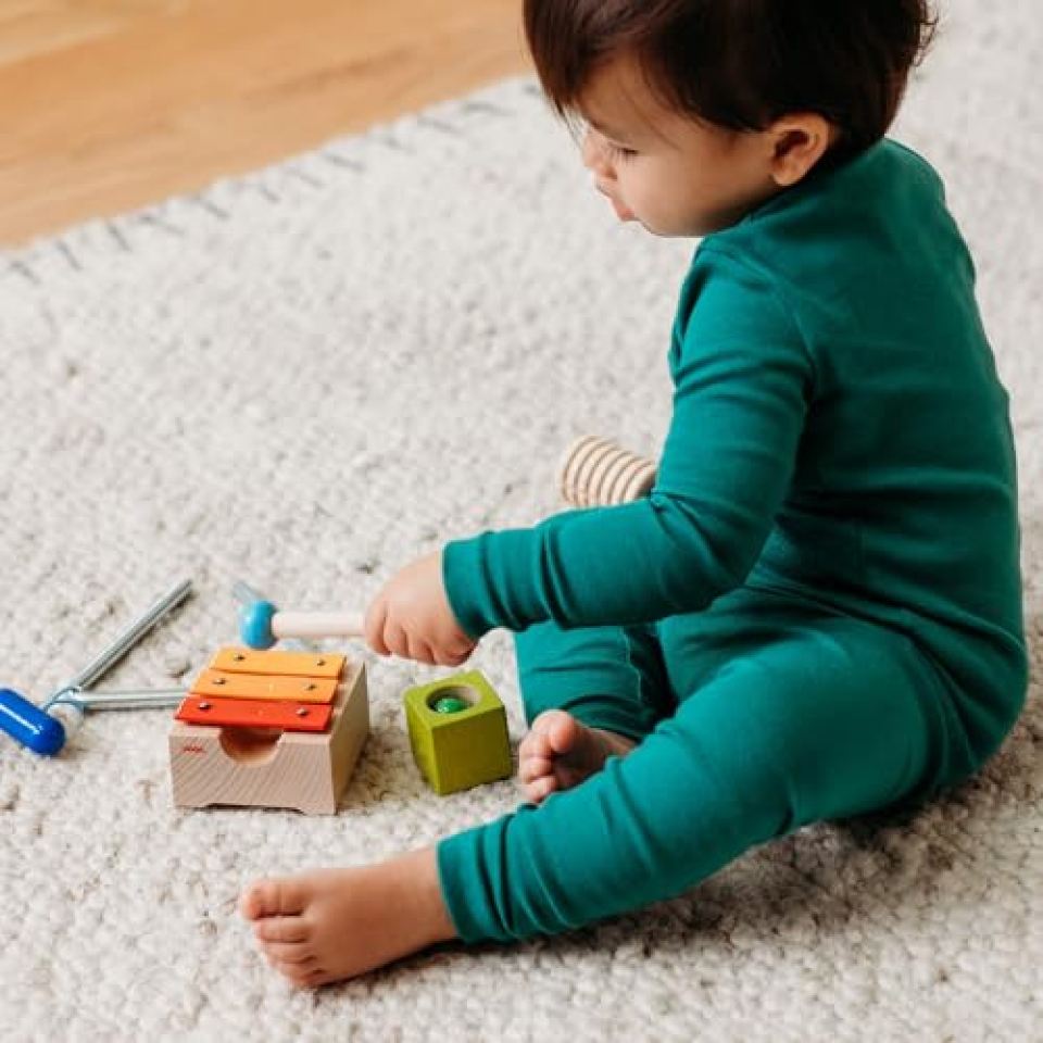 HABA Gioia Sonora – Set Strumenti Musicali in Legno per Bambini