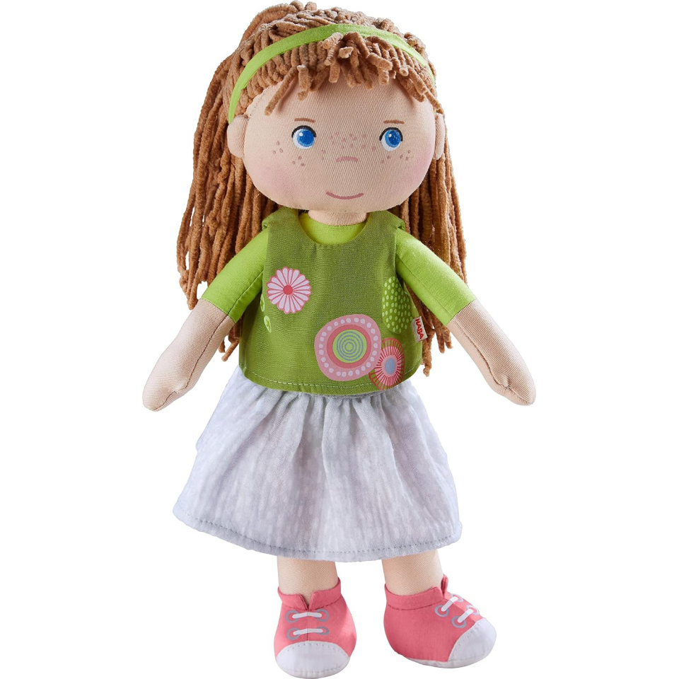 HABA Hedda – Bambola Morbida 30 cm per Bambini dai 18 Mesi