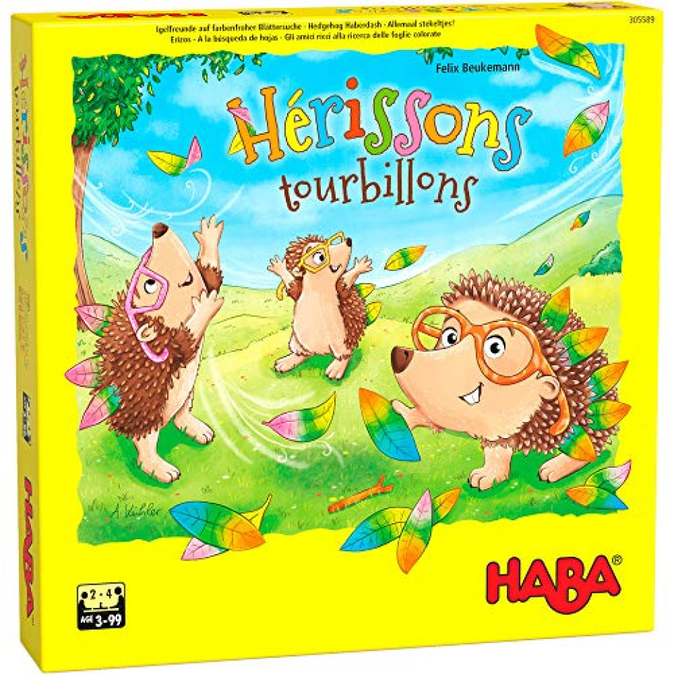 HABA Hedgehogs Swirls – Gioco di Memoria per Bambini dai 3 Anni
