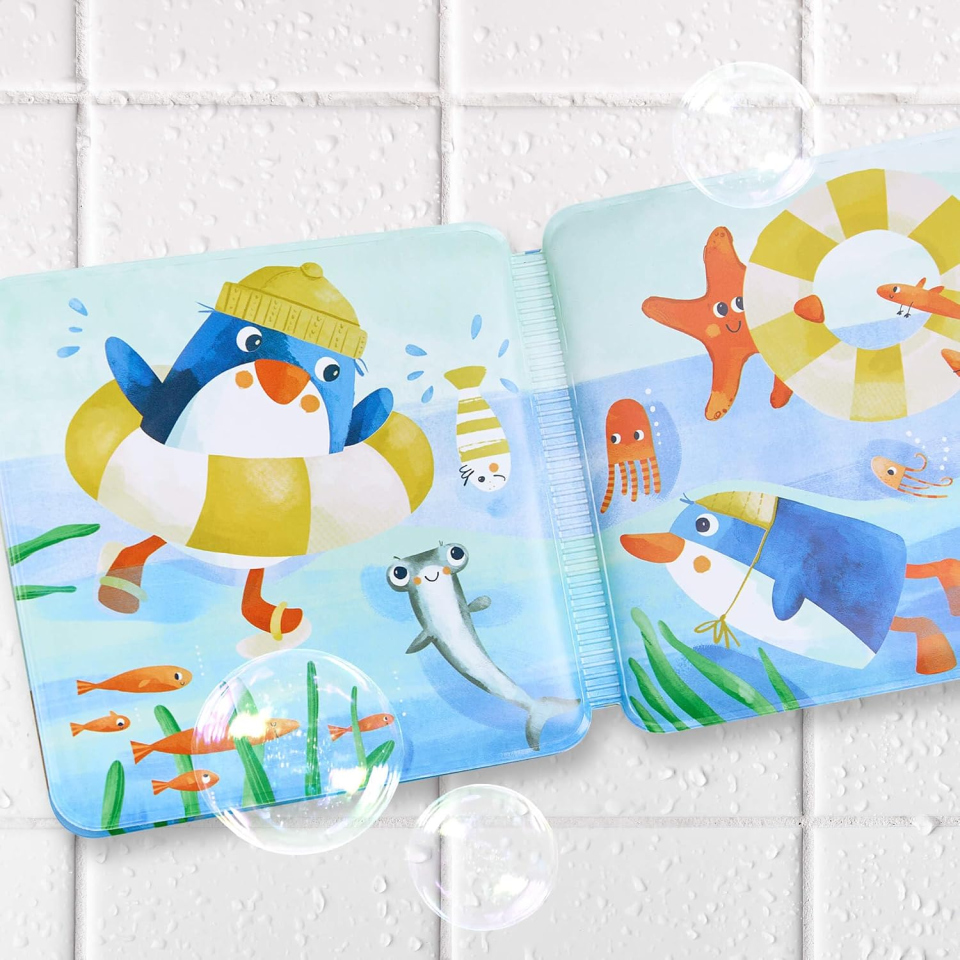HABA Libro da Bagno Pinguino – Gioco Acquatico dai 6 Mesi