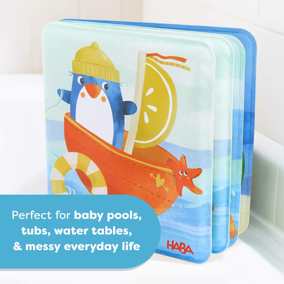 HABA Libro da Bagno Pinguino – Gioco Acquatico dai 6 Mesi