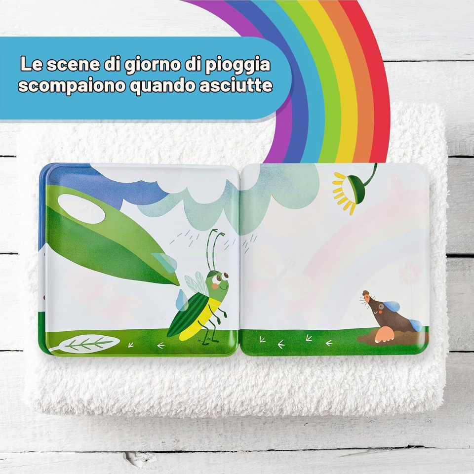 HABA Libro da Bagno con Effetto Sorpresa – dai 18 Mesi
