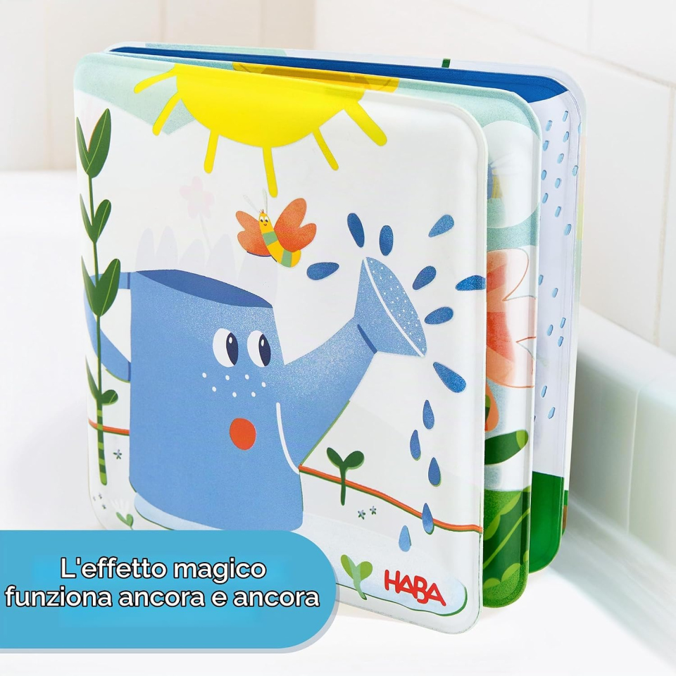 HABA Libro da Bagno con Effetto Sorpresa – dai 18 Mesi