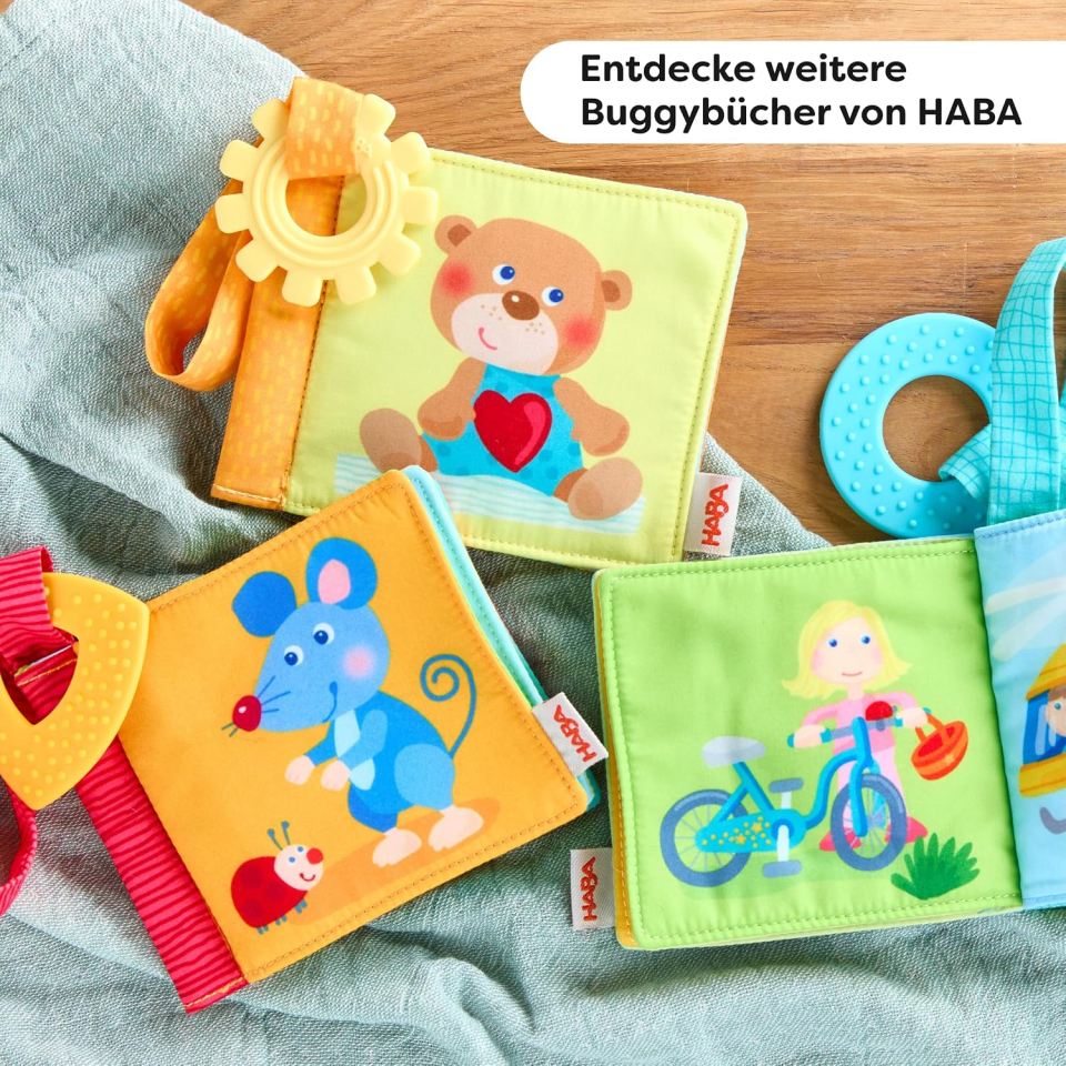 HABA Libro Morbido Topolino da Passeggino