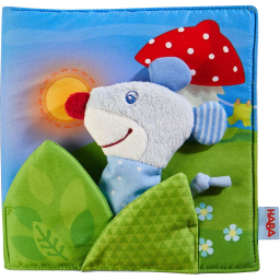 HABA Libro in Stoffa Buona Notte con Topo Marionetta