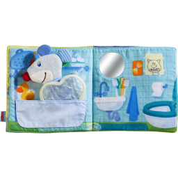 HABA Libro in Stoffa Buona Notte con Topo Marionetta