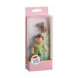 HABA Little Friends Giulio con Scimmia – Personaggi per Casa delle Bambole