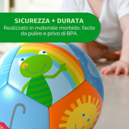 HABA Palla Morbida Arcobaleno per Bebè 11 cm
