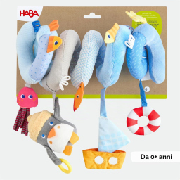 HABA Pinguino Spirale Mobile per Carrozzina e Lettino