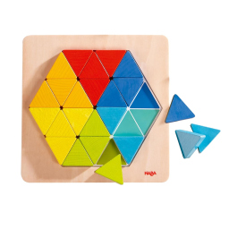 HABA Piramidi Magiche – Gioco di Composizione in Legno per Bambini