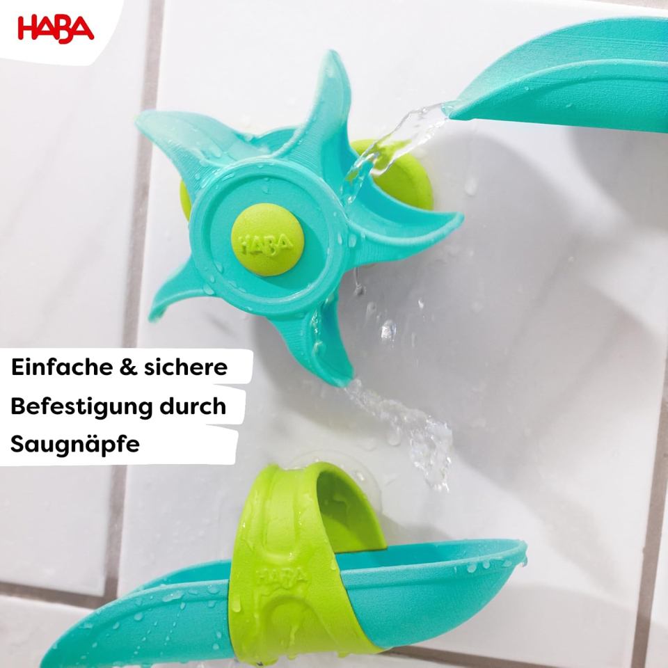 HABA Pista a Sfere per Vasca da Bagno con Ventose – dai 3 Anni