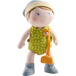 HABA Poupon Maxime – Bambola Morbida 30 cm con Accessori