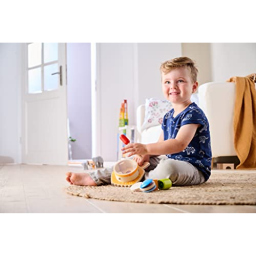 HABA Tamburo Leone – Strumento Musicale 3 in 1 per Bambini